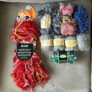 Lot of New Novelty Yarns